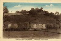 Chatillon-sur-Chalaronne, Chateau, Remparts (carte postale ancienne) (2)